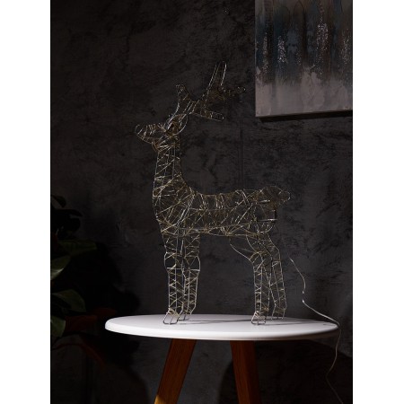 Figure Frosty Frosty "Deer", 55x40x10, 720 LED, 220V, glow warm white-1
