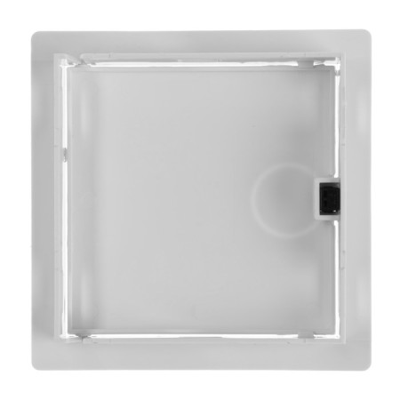 Revisionine "Vento" DR1010PZ, 100 x 100 mm, with a pressure lock "Push", plastic-3
