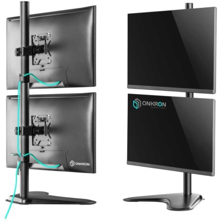 Broat for monitors Onkron D208FS Black 13 "-32" Max. 16kg Table turn and slope 1029509-4