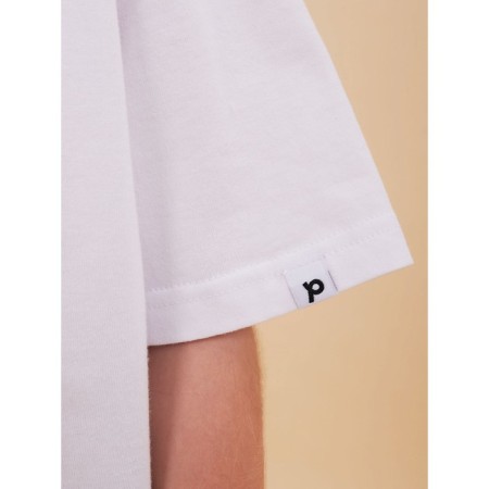 Children's T -shirt, height 134 cm, white color-3