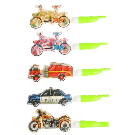 Puzzle "Transport" with whistle, species mix