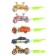 Puzzle "Transport" with whistle, species mix