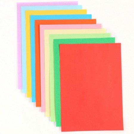 Tinted color, A4, 10 sheets, 10 colors, non -stated, bilateral, in a package, 80 g/m², Avengers-1