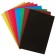 Cardboard of color A4, 8 sheets, 8 colors, non -370 g/m2, in the folder