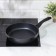 Pan, d = 28 cm, removable handle, anti -stick coating, dark marble
