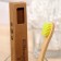 Biocase bamboo toothbrush, mini, yellow
