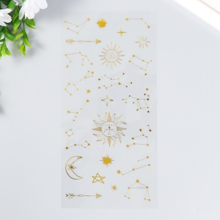 Stickers "Twelve zodiac signs" 10x23 cm-1