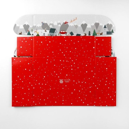 Folding box "Happy New Year", 27 x 21 x 9 cm, new year-6