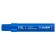 Marker bison MP-1000K 06333-7, permanent, wedge-shaped, 2-10 mm, blue