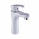 Mixer for the PLSTART PL1005-8 sink, single-leaf, pour 118 mm, ABS plastic, white