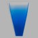 Package Concert Flowers, "Transition", 29+10x45 cm, royal blue