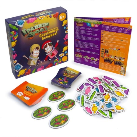 The board game "Happy Letoween", Gravity Folz-2