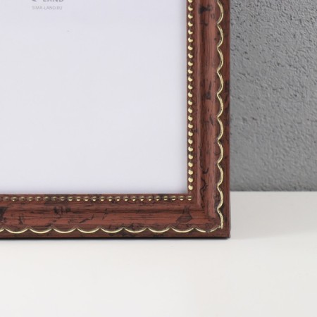 Photo frame plastic "Brown style" 40x60 cm, brown-1