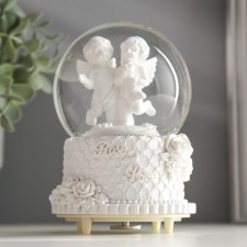 Souvenir Polystone Water Ball Music 