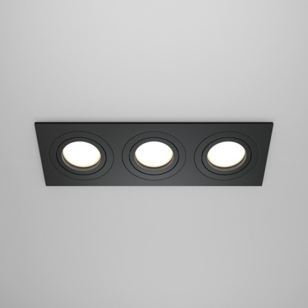 Introduced lamp Technical DL024-2-03B, 3x50W, 25.6x9.2x2.5 cm, GU10, Black color black-3