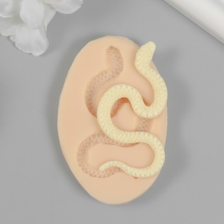 Silicone Mold "Snake" 0.4x6.5x3.3 cm