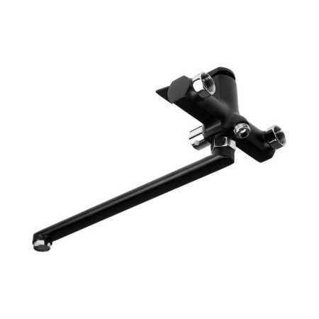 Accoona A71122F bath mixer, single -leaf, long spout, black-2