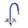 ACCOONA A4882M-1 kitchen mixer, two-wound, with flexible surge, blue