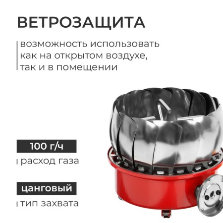 Gas "fan", portable, small-1