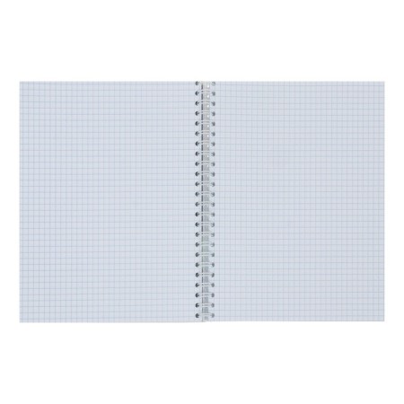 Notebook 4 covers, 120 sheets in a cage on the crest "Twice Two. Strict Notebook", Uf-Lok, Offset block-1