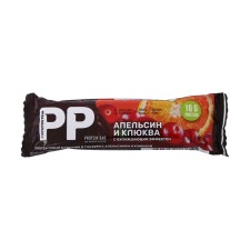 Батончик PAPAPROTEIN со вкусом апельсин и клюква 50г/20шт
