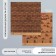 Scrapbooking paper bilateral craft "houses and umbrellas" density 180 g 15.5x17 cm
