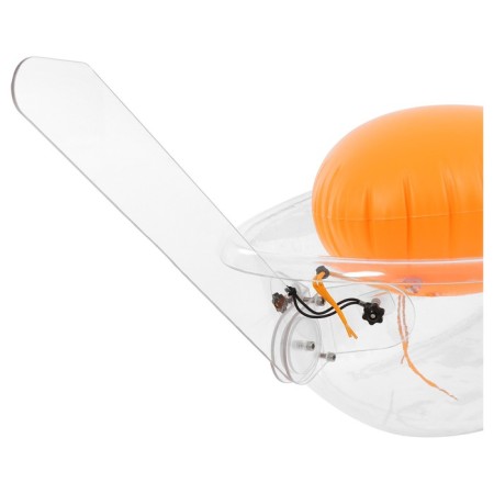 Kayak Kelpie, transparent, 1-seater, 245x75x30 cm-10