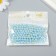 Beads for creativity plastic "Blue ice" set 20 g d = 0.6 cm