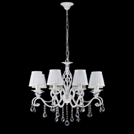 Maytoni ARM247-08-G, 8HE14, 40W, 72x72x119 cm, white color with gold-3
