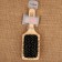 The comb massage, wide, 7.5 × 23.5 cm, color "Light wood"