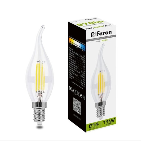 LED LED Feron, E14, 11 W, 230 V, white light