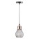 Lamp "Lamp" 1x60W E27 Black/Copper 12x12x18cm
