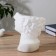 VAZ Keramics "Pimen" H-20 cm, D-15 cm, white