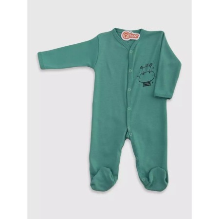 Combineson children's buttons Rant FIRST, height 68 cm, color green ocean