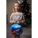 New Year's children's backpack "Happy New Year", squirrel and snowman, 26 × 24 cm