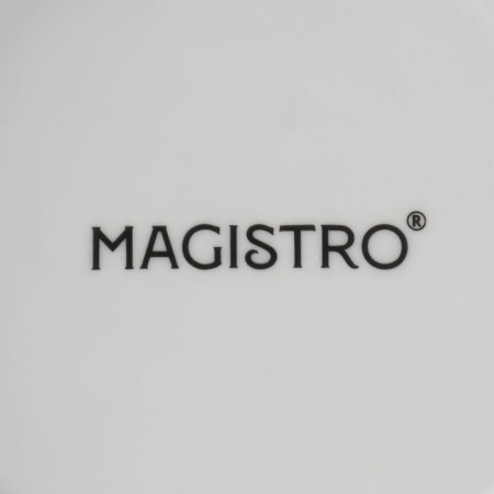 Teapot Porcelain Hot Magistro Rodos, 1.4 l, white color-7