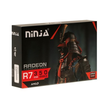 Video card Ninja R7 350, 2GB, 128BIT, GDDR5, DVI, HDMI, HDCP-1