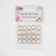 Step ring, metal, 10 mm, 20 pcs, gold color