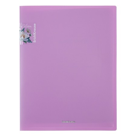 Folder on 4 rings A4, Erichkrause "Matt Pastel Bloom", 24 mm, mix-2
