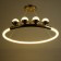 RONI LED LED 85W gold 50x50x9-100 cm Bayerlux