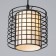 Lamp Bayerlux "Audrey" E27 40W black 18x18x17 cm