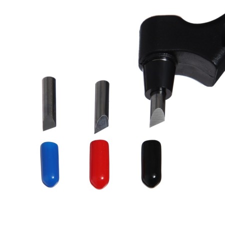 The knife rotating at 360, universal + set of cutting heads 15, 30, 45 degrees-3