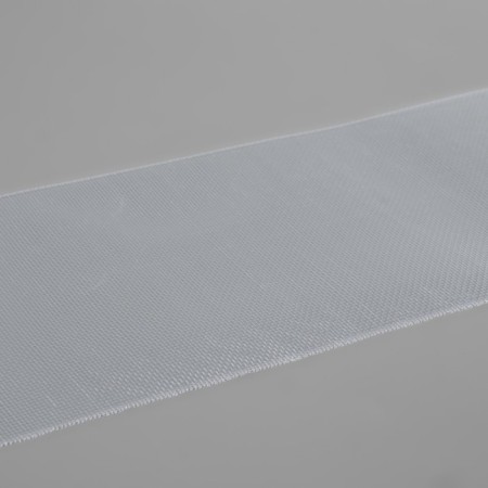 Curtain tape, organza, 10 cm, 50 ± 1 m, transparent color-2