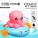 Clothing toy for a bathtub with a spray "Octopus", Kroshka I
