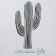 Bed linen "Ethel" euro cactus 200x217 cm, 240*220 cm, 50x70+3 cm - 2 pcs