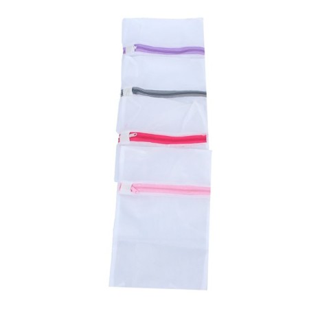 A bag for washing linen shade, 20 × 30 cm, small mesh, color mix-4