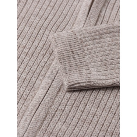 Costume (sweater and trousers) children's minku, beige color, height 140 cm-6