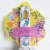 Massage comb “lilac”, wide 21.6 x 8.7 cm