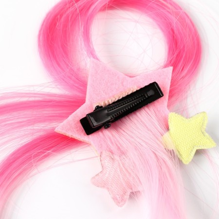 A strand for hair on a hairpin "Asterisk" 40 cm-3