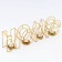 Summary of the metal desktop "Home", 13.5 x 42 cm, gold